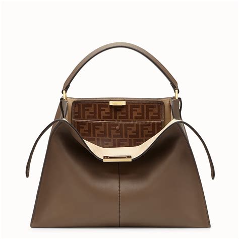 fendi peekaboo x lite mini tote bag|Fendi peekaboo price euro.